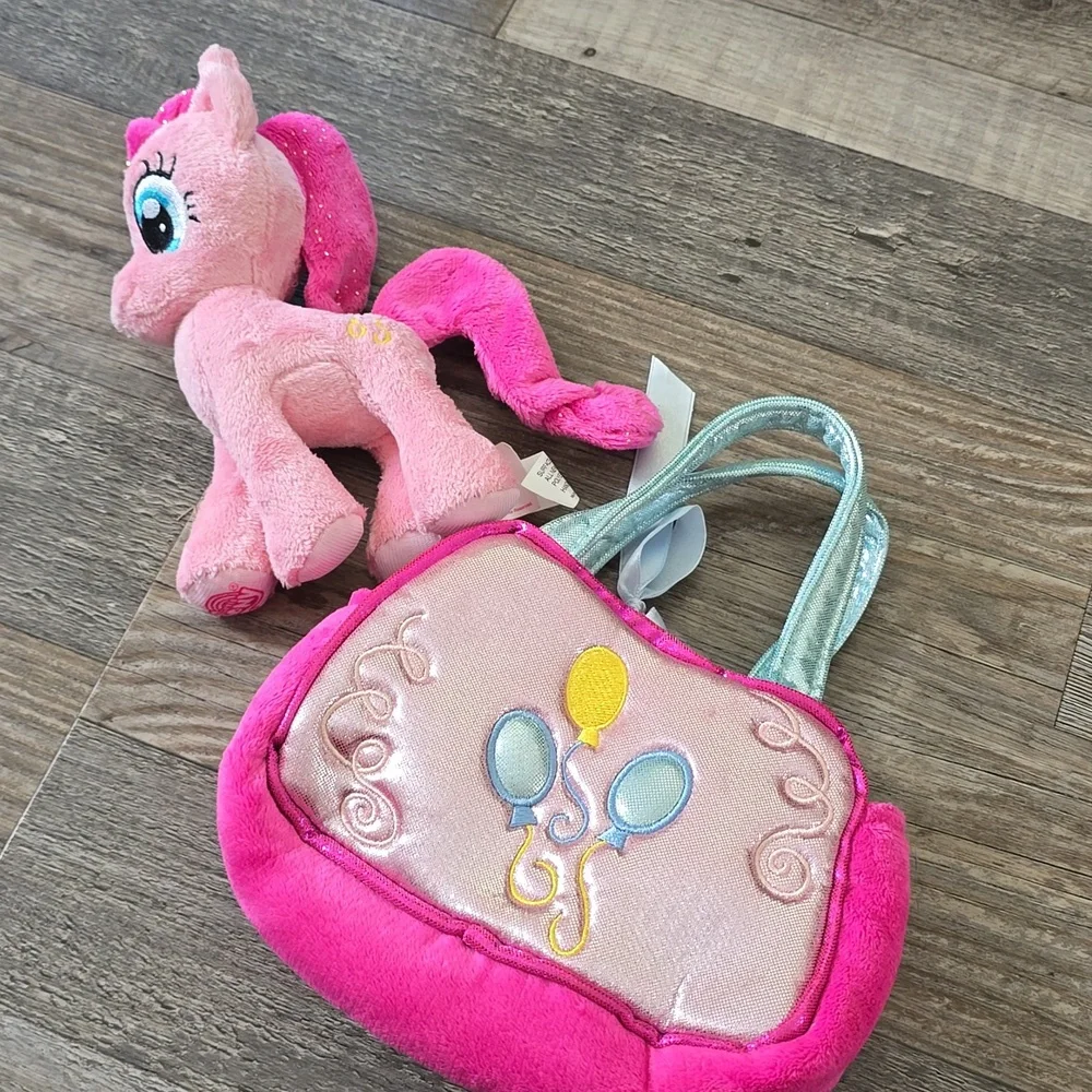 My Little Pony Pinkie Pie Plush Pony With Bag| NWOT‎